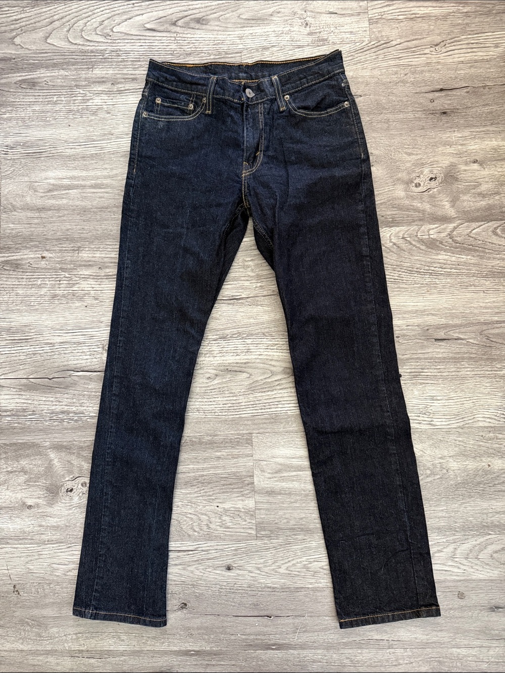 511 Levi's Men’s Dark Indigo Straight Jeans